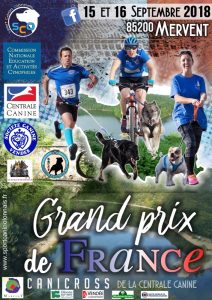 Grand Prix de France de Canicross 2018 @ Mervent (85200)
