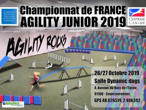 Championnat de France d'Agility Junior 2019 / 1er sélectif EO Junior 2020