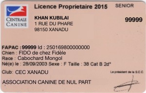 Licence CNEAC