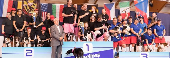 Flyball Open World Cup 2018 – Podium division 1