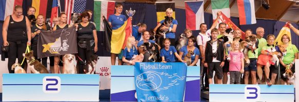 Flyball Open World Cup 2018 – Podium division 4