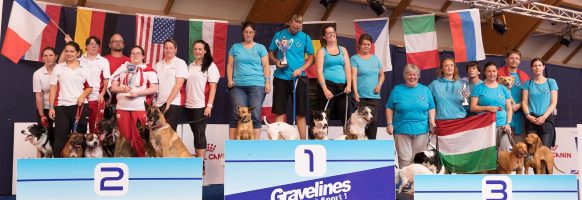 Flyball Open World Cup 2018 – Podium division 5