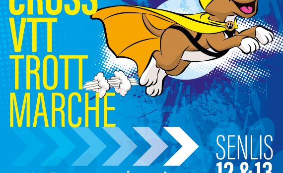 Affiche GPF canicross 2022