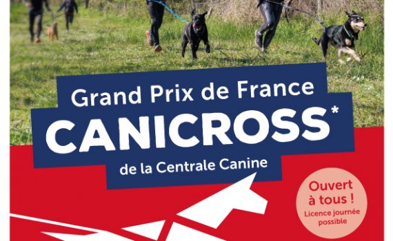 Grand prix de France Canicross/canivtt/canitrottinette/canimarche/courses enfants de la Centrale Canine - 20-21 janvier 2024 Ouvert à tous (licence journée possible) Sainte Euphémie (Ain) Samedi et dimanche à partir de 9h, entrée gratuite, buvette, petite restauration - inscriptions en ligne : canicompet.com - date limite d'inscription : 16/01/2024